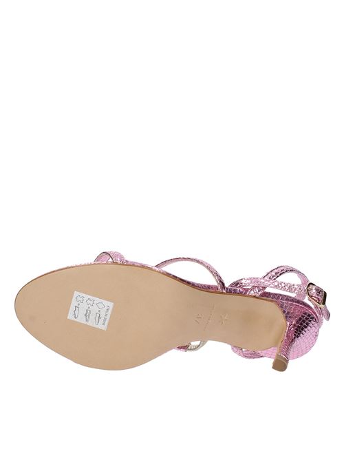 Leather sandals MARC ELLIS | ADRIA SNAKE METALROSA
